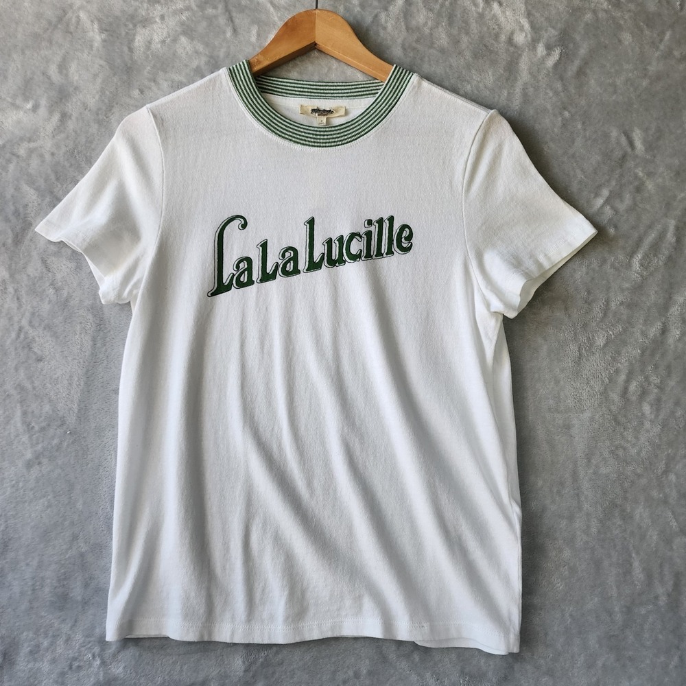 Madewell Tee Shirt Womens Small Relaxed Vintage Jersey La La Lucille Musical